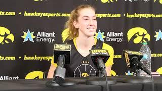 Lucy Olsen gets emotional reflecting on time with Iowa women's basketball