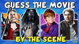 Guess The "MOVIE BY THE SCENE" QUIZ!   (PART 2)| CHALLENGE/ TRIVIA