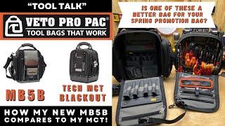 MY NEW Veto Pro MB5B Compared to My OLD Tech MCT Blackout Advantages? #tools #vetopropac #toolbag