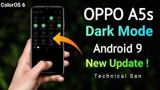 Oppo A5s Darkmode Mode | Apply Official Darkmode | Android 9 | ColorOS 6 ! | Android 10 Custom Rom ?