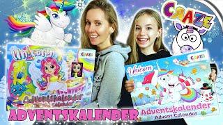 EINHORN Adventskalender Vergleich Craze 2021  ALLE Türchen öffnen! ️ Welcher ist besser?