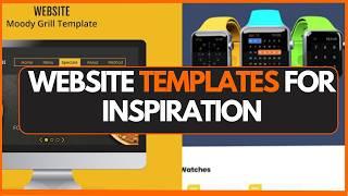 TOP 3 Website Template Websites To Inspire You.