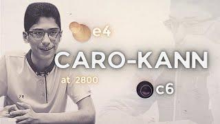 Alireza Firouzja's Caro-Kann Games