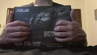 ASMR Unboxing a GTX 1050 Ti in 2021