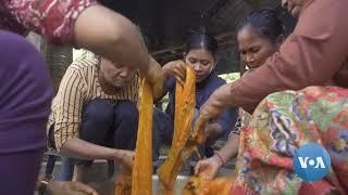 Traditional Cambodian Silk Ikat at Risk of Extinction
