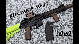 Airsoft - GHK MK18 Mod.1 GBBR - Co2 Magazine