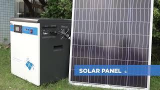 AN MPSG Lithium Battery Solar System, from 500W to 2000W