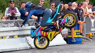 Tall Rider Stunt Style