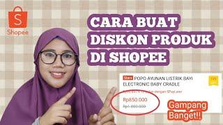 CARA MEMBUAT HARGA CORET DI SHOPEE LEWAT HP | Tips Buat Harga Diskon di Shopee 2021