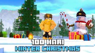 100 Hari Minecraft Winter Christmas