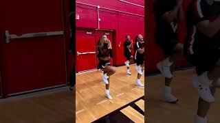 Winston-Salem State University Powerhouse of Red and White Cheerleaders  #shorts #hbcucheer