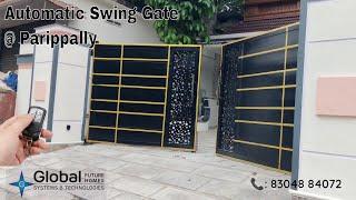 Automatic Swing Gate installed at Parippally, Trivandrum| Gate Automation in Kerala 8304884072