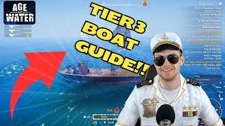 Age of Water: Full Tier 3 Boat Guide!!