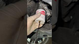 Tech Tip Of The Day Oil Filter Clean Removal #oil #oilfilter #mechanic #shorts
