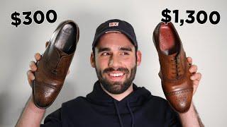 $1,300 vs $300 Dress Shoes (Edward Green vs Johnston Murphy)