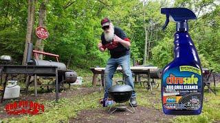 Stay safe! Before you grill, use Citrusafe to clean your grate. -BBQ Pit Boys