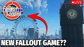 NEW FALLOUT GAME!!/Fallout London Mod Livestream Gameplay