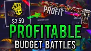 PROFITABLE Budget Battles on DatDrop! (BEST BATTLES TO DO FOR CHEAP)