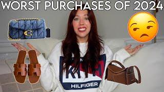 MY WORST PURCHASES OF 2024! | Kenzie Scarlett