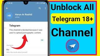 Fix- This Channel Can't Be Displayed on Telegram || Telegram Channel CanNot be Display in 2023