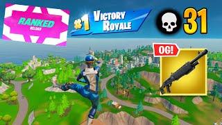 Fortnite Ranked Reload | High Kill Solo vs Squads OG Gameplay (Keyboard & Mouse)