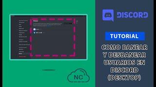 Como Banear y Desbanear Usuarios en Discord