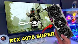 Can RTX 4070 SUPER Run Crysis 3 with Full Ray Tracing at 4K?