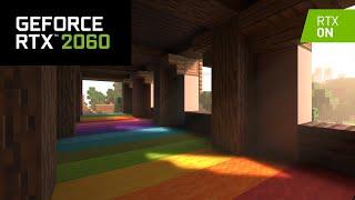 Minecraft RTX 2060 Ray Tracing Benchmark