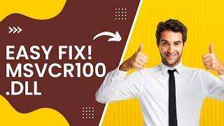 How To Fix msvcr100.dll Missing Error | Try This Great Video