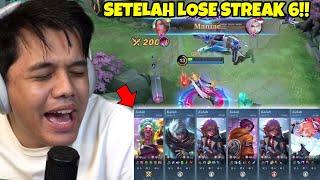 LOSE STREAK 6x Selama Maen MLBB!! Auto Gw Keluarin Hero Signature Gw!!! - Mobile Legends