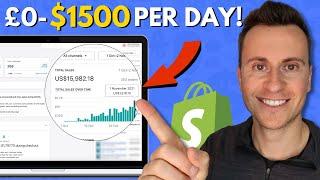 $0-$1500 Per Day Shopify Case Study With Facebook Ads Strategy Revealed