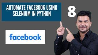 #8 How To Automate Facebook Registration /Login Using Selenium Webdriver-Selenium Python Script