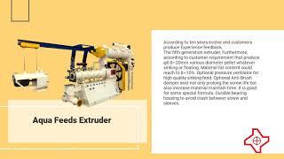 Aqua Feeds Extruder | SOON STRONG MACHINERY WORKS CO , LTD  | Taiwantrade