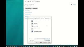 Disable status monitor: Epson XP-850 (Windows 10)