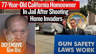 Armed 77-Year-Old California Homeowner In Jail After Shooting Home Invasion Robbers
