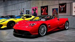 Pagani Huayra Roadster Startup - Drive, Interior, Exterior at Karabakh Motors Dubai