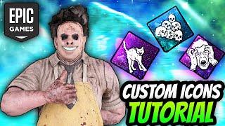 How to get CUSTOM PERK ICONS in Dead by Daylight ( New 2023/ Epic Games)