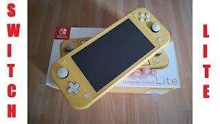 Nintendo Switch Lite Yellow Unboxing