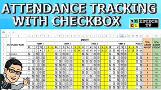HOW TO CREATE ATTENDANCE SHEETS WITH CHECKBOXES