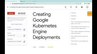 Creating Google Kubernetes Engine Deployments  || #qwiklabs || #coursera  || [With Explanation️]