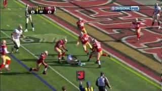 Donte Whitner monster hit Pierre Thomas 49ers vs Saints NFC 2012 HD