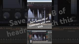 Mix hack for more headroom #musicproducer #mixingengineer #plugins #musicproduction