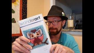 Wonderart Latch Hook Kit - Unboxing/Review/Tutorial!
