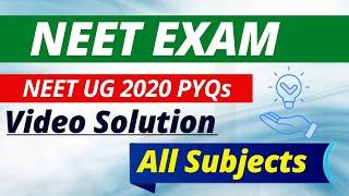 NEET UG 2020 PYQs Video Solution | PCB | #pyq #kota  #acadXL #pcb