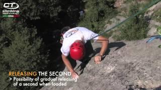 ALPINE UP (English) Revolutionary belay/rappel device from Climbing Technology