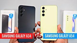Samsung Galaxy A34 VS A54: Display, Performance, Gaming, Camera Comparison