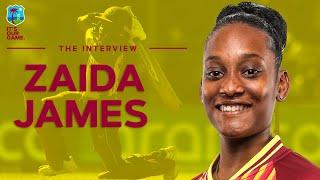 "This Is My Dream" | From Being A Fan To Playing For West Indies | Zaida James Interview.