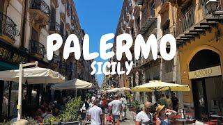  WALKING PALERMO // SICILY // JULY 2024 // 4K