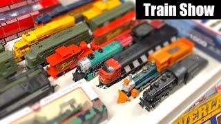 Finding Vintage HO Locomotives at a Train Show - And Much More!