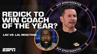 JJ Redick should be the COACH OF THE YEAR favorite - Perk after Lakers vs. Clippers | SC with SVP